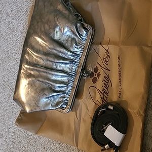 NWOT Patrica Nash Clutch w/ strap
